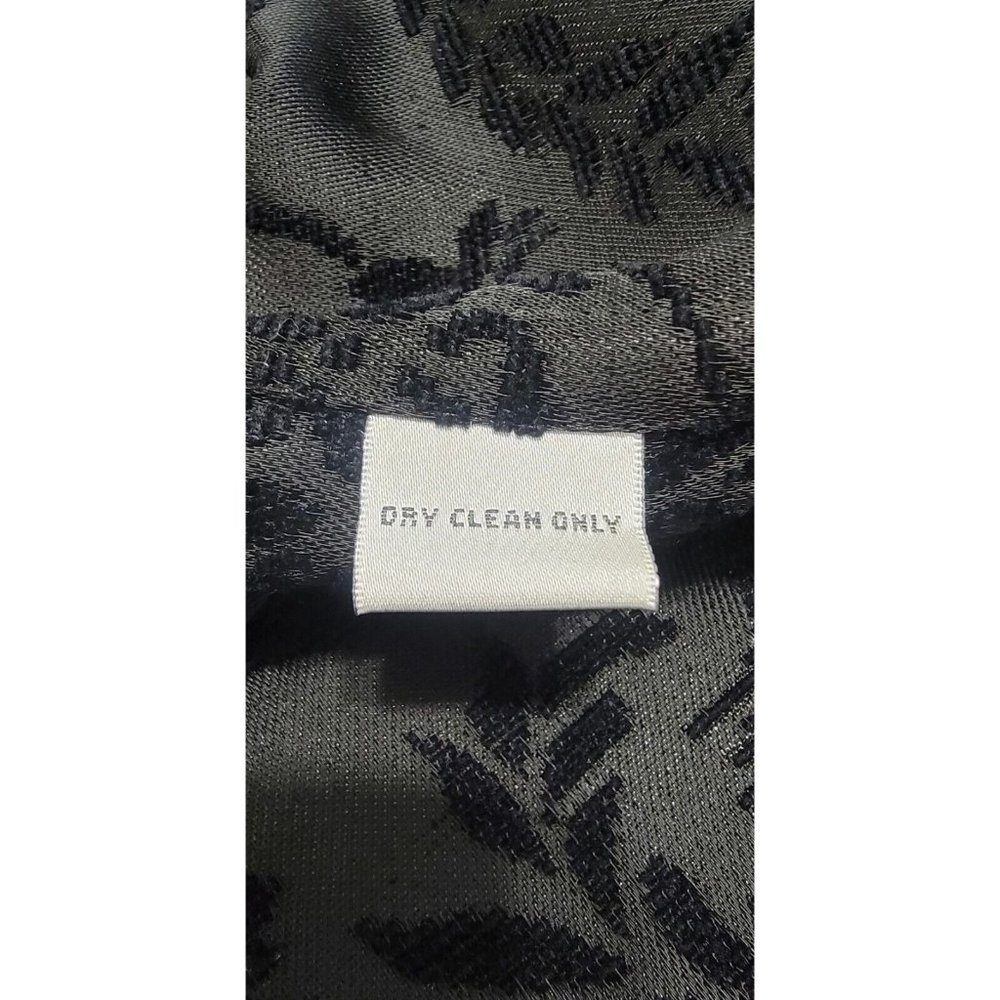 Units Womens Multicolored Reversible Tapestry Long Jacket Side Slits Medium Tall - Picture 8 of 14